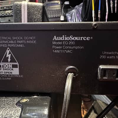 AudioSource Graphic Equalizer And Spectrum Analyzer / Model: EQ 200 image 11