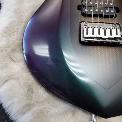 Used Sterling by Music Man John Petrucci Majesty MAJ100 Arctic Dream w/Gig Bag image 7