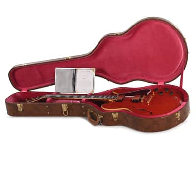 Gibson Custom Shop Murphy Lab 1959 ES-355 Reissue Stop Bar Watermelon Red Light Aged (Serial #A960151) image 8
