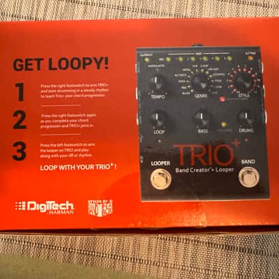 DigiTech TRIO Plus Band Creator + Looper 2010s - Black image 5