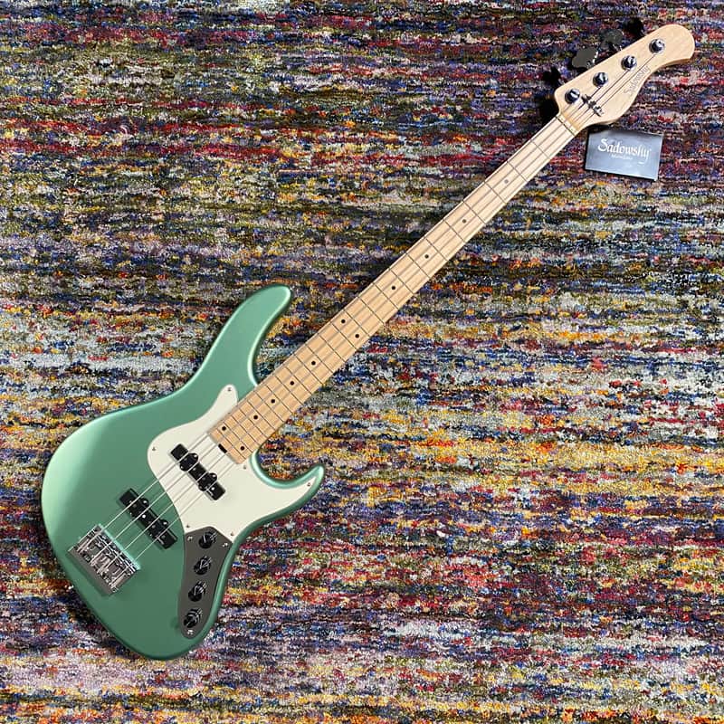 Sadowsky MetroLine 24 Fret Vintage J-Bass, 4 String, Sage Green Metallic Satin, Ash, Germany 2020 image 1