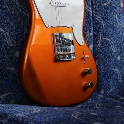 Rosenow Rapid Line 25.5" - Monarch Orange Metallic - Maple - Offset Body Electric Guitar image 2