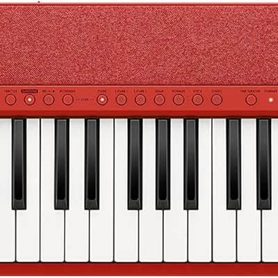 Casio - CT-S1 61-Key Portable Keyboard - Red Finish