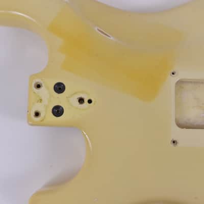 1978-1979 Fender Stratocaster BODY Olympic White 3-bolt 1970's Vintage 1975,1976,1977 image 17