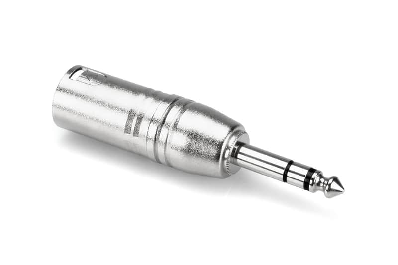 Hosa XLR3M - 1/4M Stereo Adapter image 1