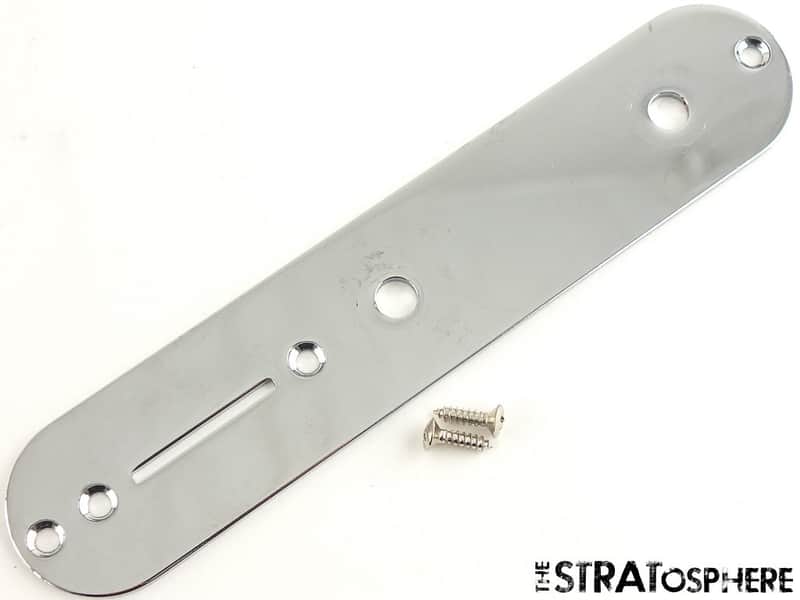 Fender Squier Affinity Series Tele FMT SH CONTROL PLATE Telecaster, Chrome! image 1