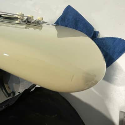 Fender GC USA Pro Stratocaster® HSS, Maple Fingerboard 2015 - Olympic White image 4