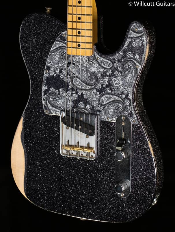 Fender Brad Paisley Esquire Black Sparkle Maple (507) image 1
