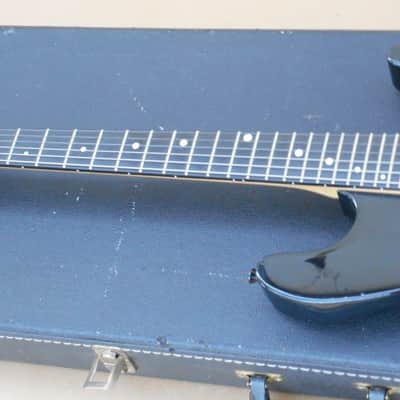 Vintage Kramer NightSwan Black Finish Impossible to Find W Kramer Case image 7