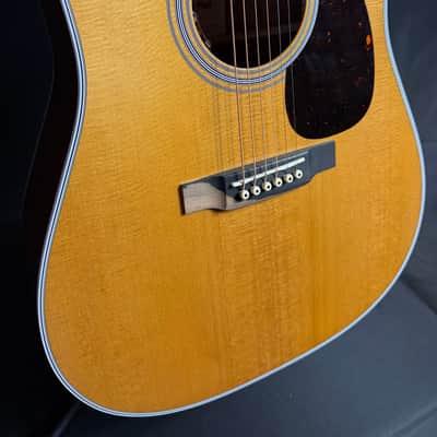 Martin DE Retro Plus Granadillo Dreadnought Acoustic-Electric Guitar Vintage Natural w/ Soft Case (522) image 6