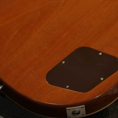 2012 Gibson Les Paul Custom Shop Standard 1957 Reissue Lefty Electric Guitar Gold + COA OHSC image 16