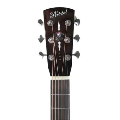 Bristol By Blueridge BL-140 Solid Spruce Top Acoustic Dreadnought Guitar image 6