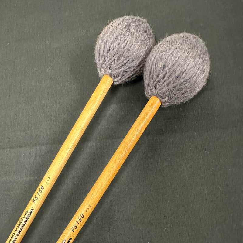 Innovative Percussion FS150 Soft Gray Yarn Marimba Mallets-EXCELLENT image 1