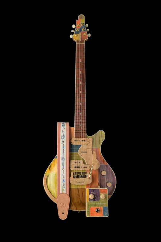 Jersey Girl Homemade Guitars “Coota-Coneysides” 2022 Multi Colored