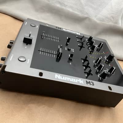 Numark M3 DJ Mixer 2010s - Silver + Black + AC Power Supply Working image 9