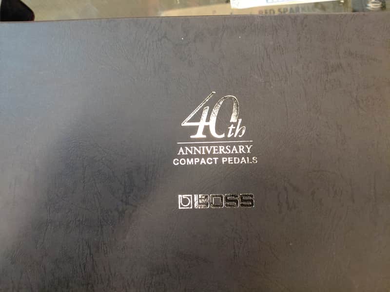 Boss 40th Anniverssary Pedal Set image 1
