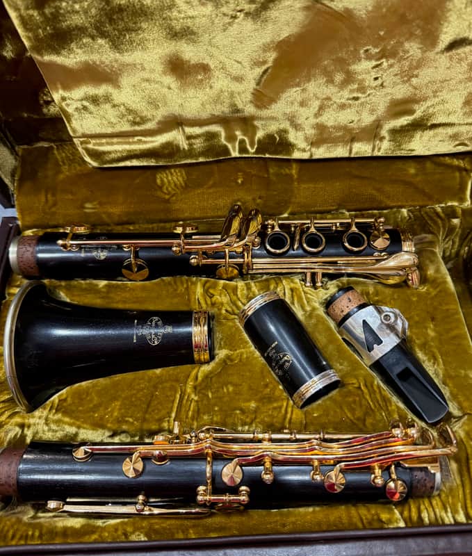 Buffet Crampon RC Prestige Bb Clarinet Gold- Plated Keys 1996 - Grenadilla wood image 1