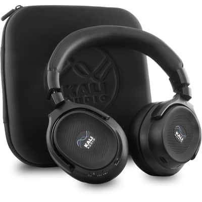 Kali Audio HP-1 Multi-reference Studio Headphone with Bluetooth, 40hr long battery life, over ear noise cancelling with Mic, for mixing, monitoring, audio production, gaming,  3 selectable voicings image 7