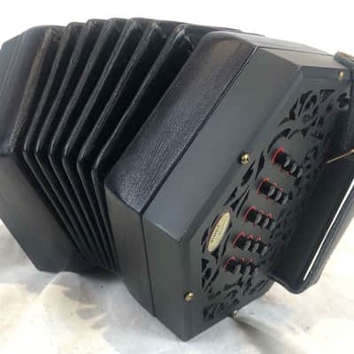 6910 - Black McNeela Phoenix Anglo Concertina CG M 30 image 2