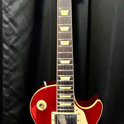 Orville LPS-80F Les Paul Standard Photo Flame 1994 - 1997 - Cherry Sunburst image 2