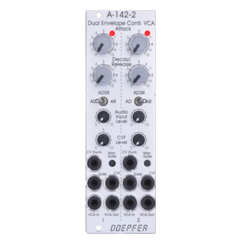 Doepfer A-142-2 Dual Envelope VCA Eurorack Module image 1