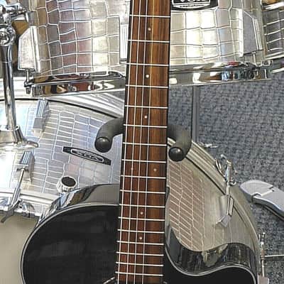 2021 Mitchell MX430QABNAT Exotic Series Acoustic-Electric Guitar! Quilted Ash Burl! Midnight Black! image 4