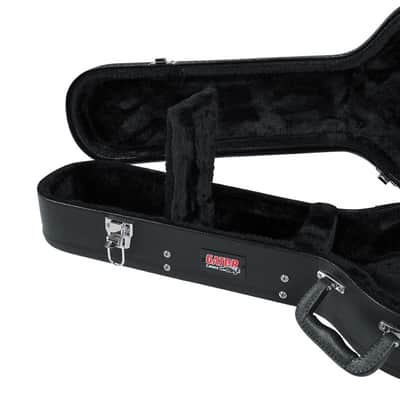 Gator - GWE-LPS-BLK - Electric Guitar Deluxe Wood Case for Gibson Les Paul® - Black (GWE-LPS-BLK) image 13