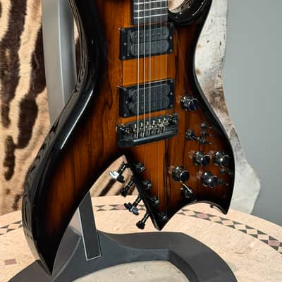 B.C. Rich Custom Shop Bich 10 2026 - Black Limba Tobacco Burst image 4