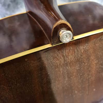 1973 Yamaha FG-160-1 Natural Dreadnought Guitar New Strings Pro Setup Original Soft Shell Case image 15