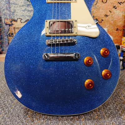 Epiphone Limited Edition Les Paul Standard 2001 - Blue Sparkle image 20