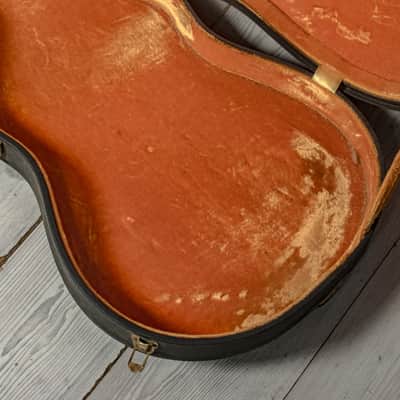 Guild - Semi-Hollow HSC - 1960s Thinline Semi-Hollow Electric Guitar HSC, Orange Inside - x1226 - VINTAGE image 6