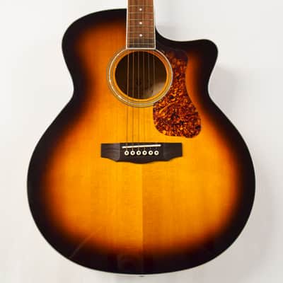Guild F-250CE Deluxe Acoustic-Electric Guitar (DEMO) - Antique Burst image 1