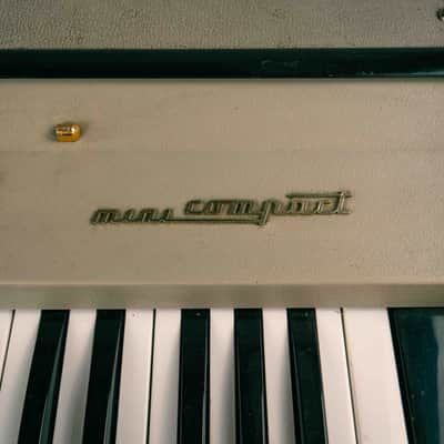 Farfisa Mini Compact 37-Key Organ 1964 - 1968 - Gray with White-Black Keys image 9