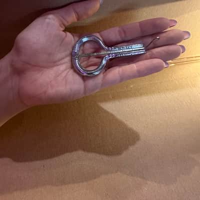 Vintage Austrian Jaw Harp / Maultrommel Metal Mouth Harp – Made in Austria image 8