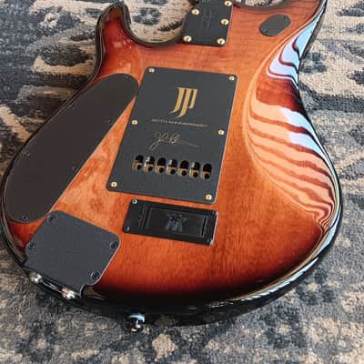 Ernie Ball Music Man John Petrucci Signature 20th Anniversary JP7 2021 - Honey Butter image 25