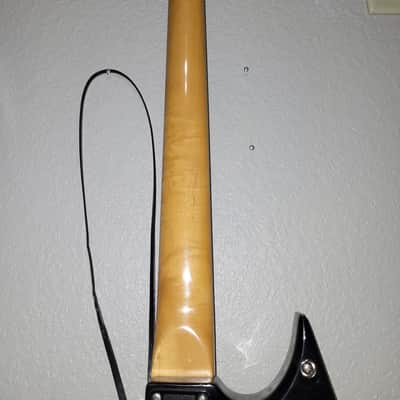 B.C. Rich Warlock Bass 1980s - Black image 8
