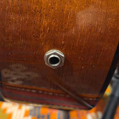 Vintage Japan 1980s Alvarez 5071 Acoustic Guitar Natural w/ OHSC image 17