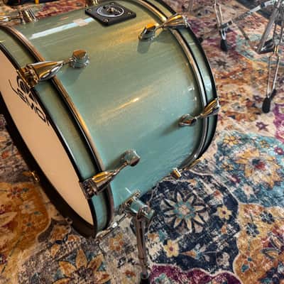 Lemon T950 20x12 Bass Drum - Blue Sparkle image 2