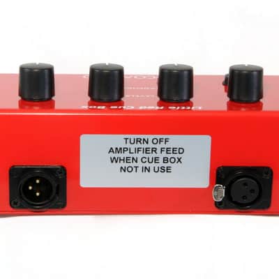 Redco Little Red Cue Box 4-channel Headphone Distribution w/ Volume Controls image 8