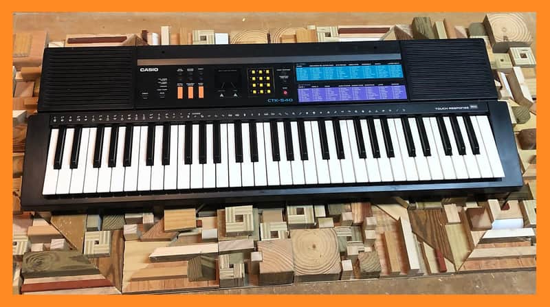 Vintage Casio CTK-540 Synth With MIDI | Reverb