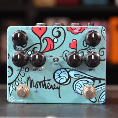 Keeley Monterey Rotary Fuzz Vibe 2016 - Present - Blue / Graphic