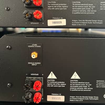Aragon Palladium 1k Pair of Monoblock power amps image 9