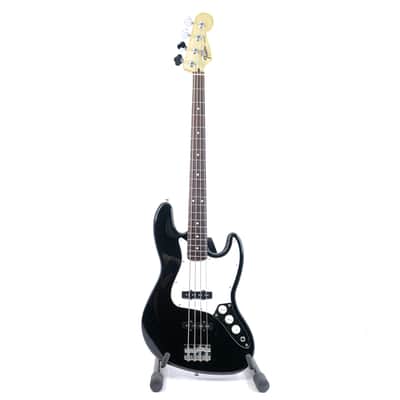 1997 MIM Fender Jazz Bass Black w/ Rosewood Board, HSC – Embrace the Groove with Iconic Style image 2