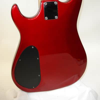 1990's Hamer Slammer Series 5-String Bass Metallic Red image 12