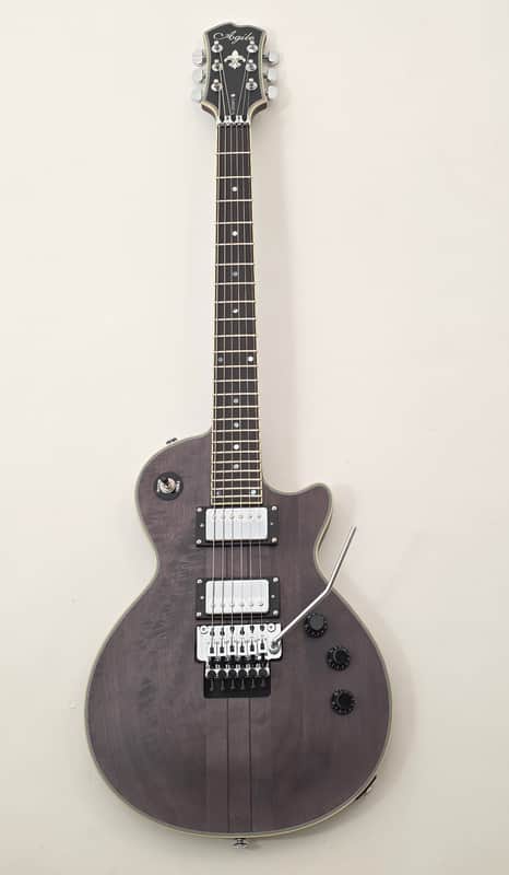 AL-3200MCC-P Agile Special Edition Signature Guitar w/Floyd Rose Chris Poland Charcoal image 1