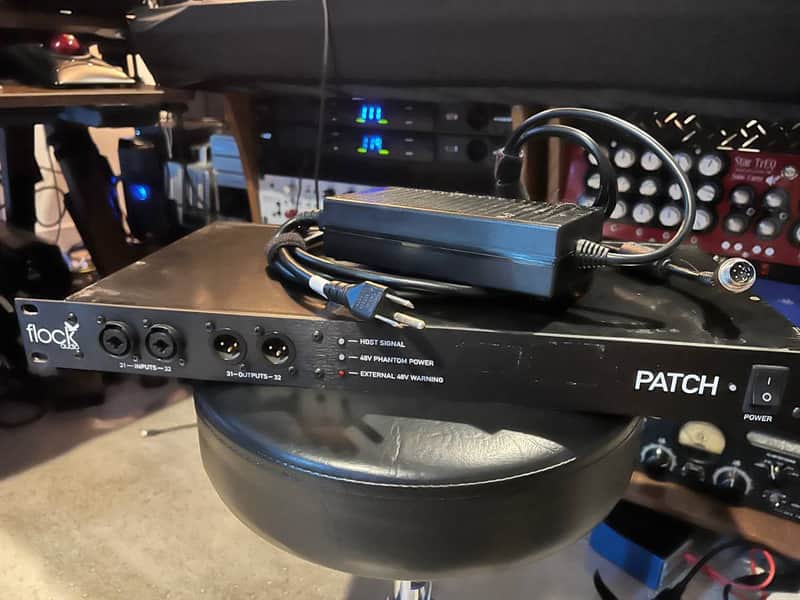 Flock Audio Patch 64-Point Analog Patchbay with Digital Control image 1