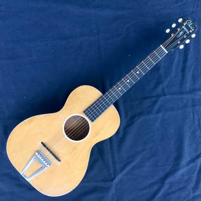 Vintage Chris "Adjustomatic" Parlor Guitar, Natural, 1945 image 1
