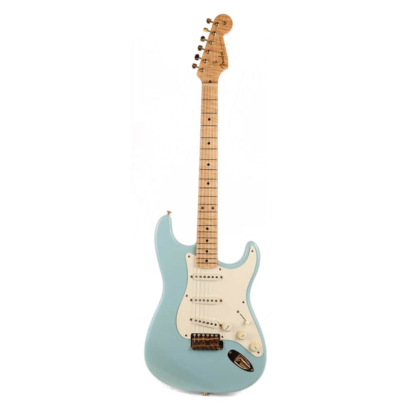 ギター Fender Custom Shop 1958 Stratocaster NOS Fender Custom Shop 1958 Stratocaster NOS Maple - 3 Tone Sunburst