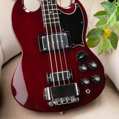 Greco EB-720 1975 - Wine Red - Long Scale image 2