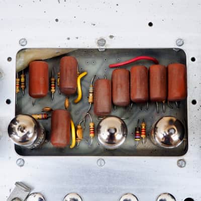 1971 Oliver B200 Duoflex Vintage Bass Amp Head 7027 Ampeg USA, Powerflex image 16